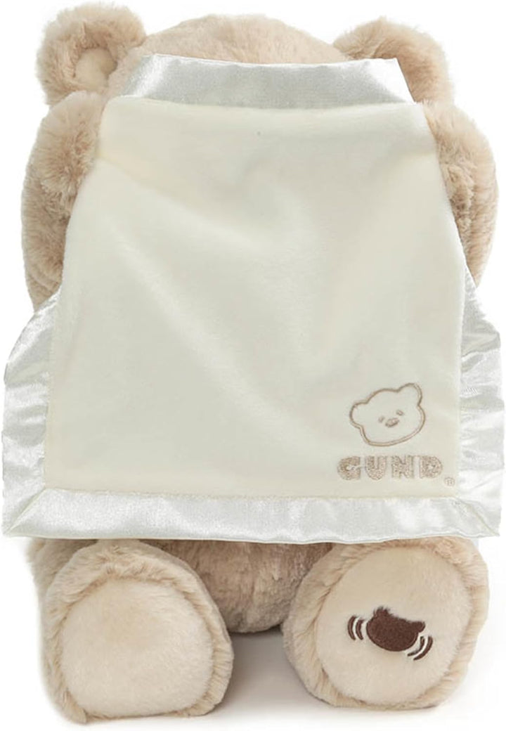GUND Peek-A-Boo - Oso de peluche animado para bebés y