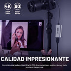 Tarjeta de captura de video, dispositivo de captura HDMI a USB-C USB3.0, 2K@30FPS