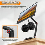 Soporte ajustable magnético fuerte para monitor de viaje portátil