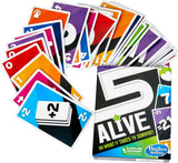 Hasbro Gaming Juego de cartas de 5 vivos juego de ritmo