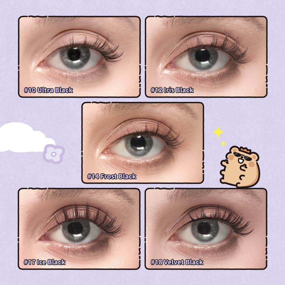 Kit de Pestañas Magnéticas Suaves con Aplicador, No.10 Ultra Negro...