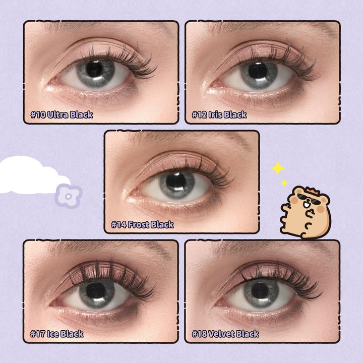 Kit de Pestañas Magnéticas Suaves con Aplicador, No.10 Ultra Negro...