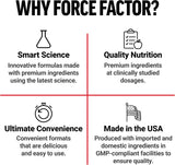 Force Factor Multivitamínico Test X180, multivitamínico de apoyo de...