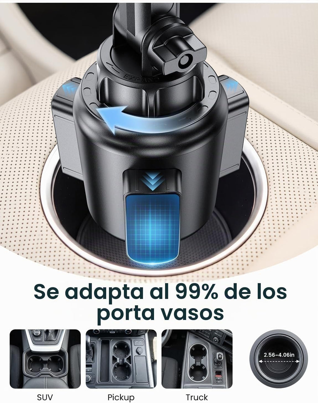 Soporte para teléfono, soporte para teléfono sin sacudidas para