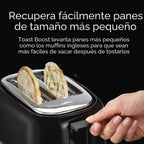 Proctor Silex Tostadora de 2 rebanadas con ranuras extra anchas para bagels