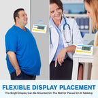Helsevesen Báscula bariátrica médica profesional, 660 lb/300 kg