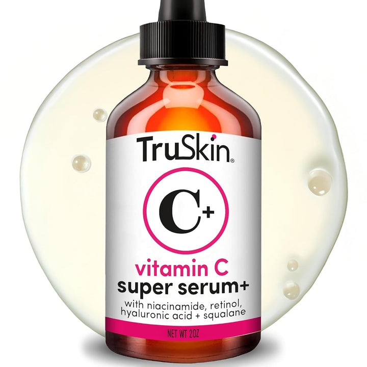 TruSkin Super suero de vitamina C \u2013 niacinamida, retinol, ácid...