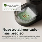 PETLIBRO Alimentador automático para gatos | Smart Scale rastrea la ingesta real de alimentos, WiFi 5G y 2.4G, dispensador automático de alimentos para gatos de 5 litros con sensor de alimentos bajo