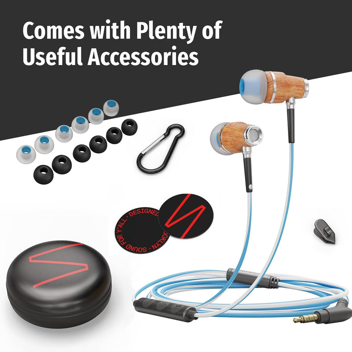 Auriculares sintonizados NRG 3.0 Premium Madera aisladores de sonid...