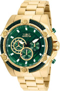 Invicta Reloj de cuarzo Bolt para hombre, dorado, 25517
