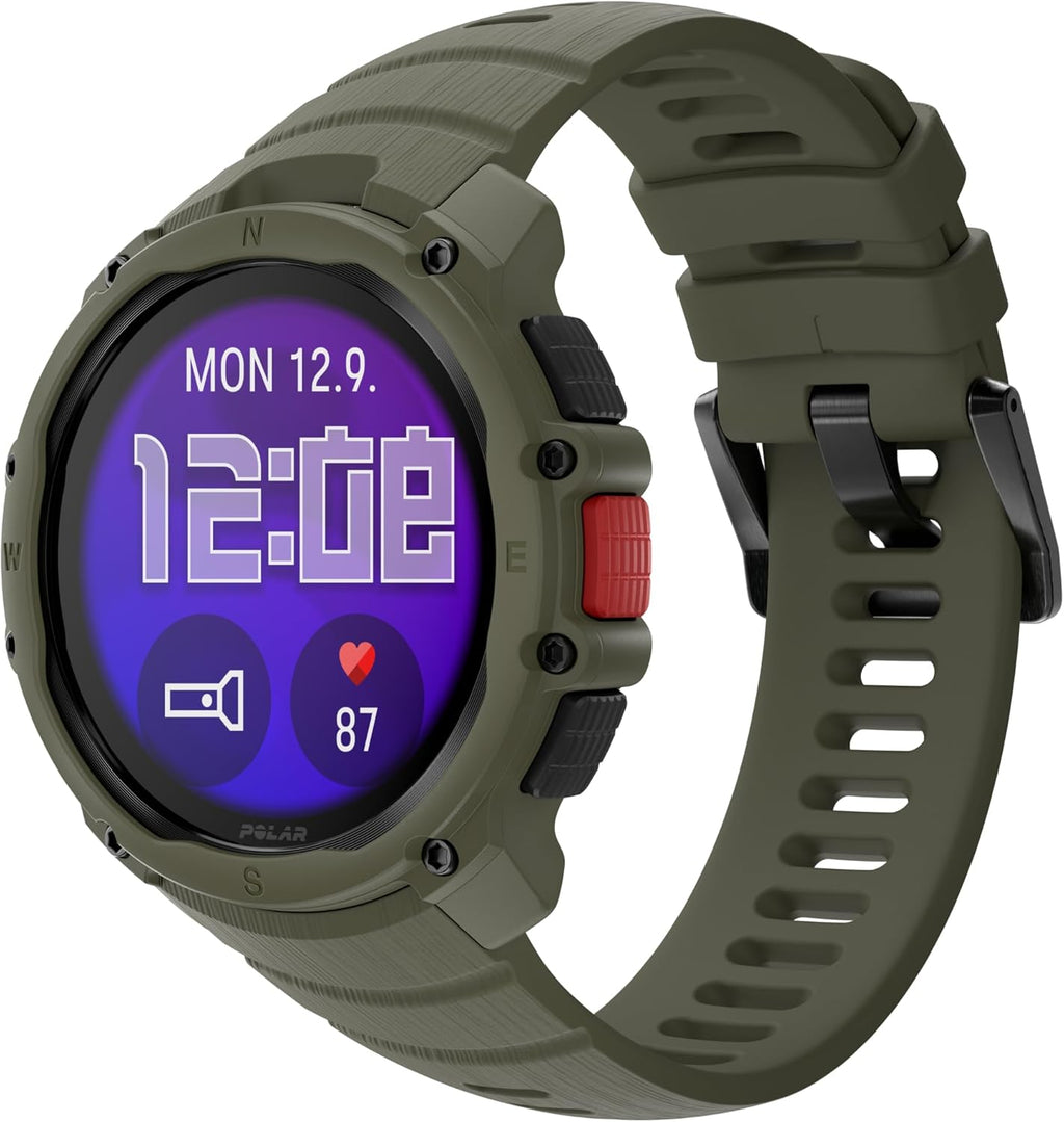 Polar Street X - Reloj deportivo con GPS para correr, resistente al agua, más de 170 perfiles deportivos, batería de 10 días, pantalla AMOLED, monitor de frecuencia cardíaca basado en la muñeca