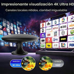 Antena de TV al aire libre para televisores inteligentes, antena digital HD TV RV montaje en techo, VHF/UHF de largo alcance para cámper, remolque, camión, barco (32.8 pies)