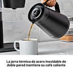 OXO Brew - Cafetera de 9 tazas, color negro mate