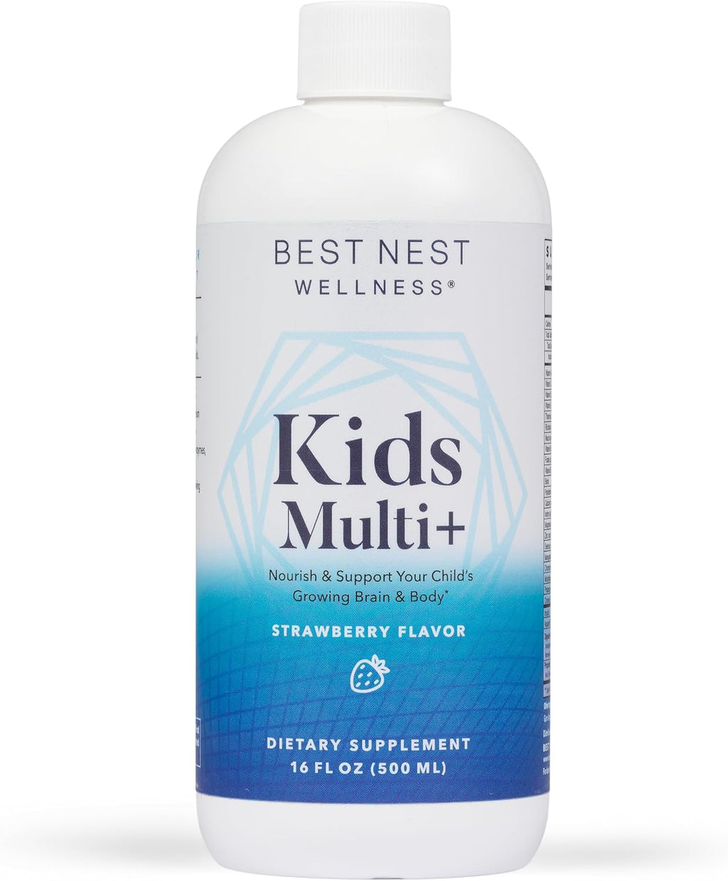 Best Nest Multivitaminas líquidas para niños, metilfolato, vitaminas metiladas