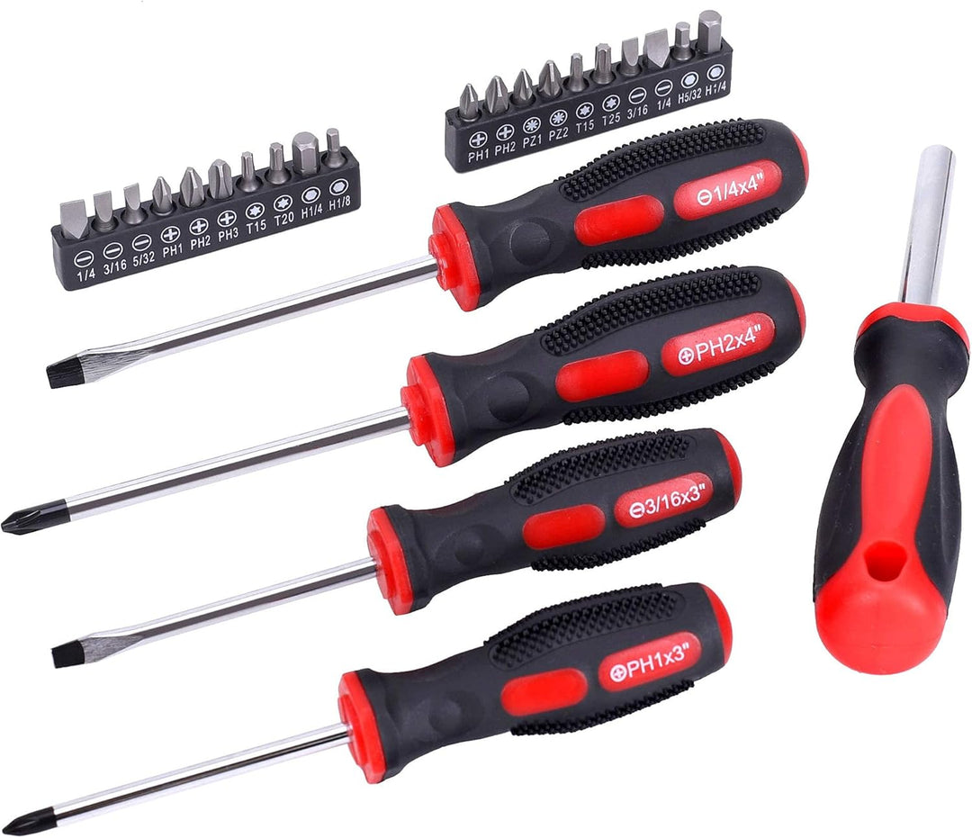 FASTPRO Juego de herramientas de reparación del hogar de 215 piezas...