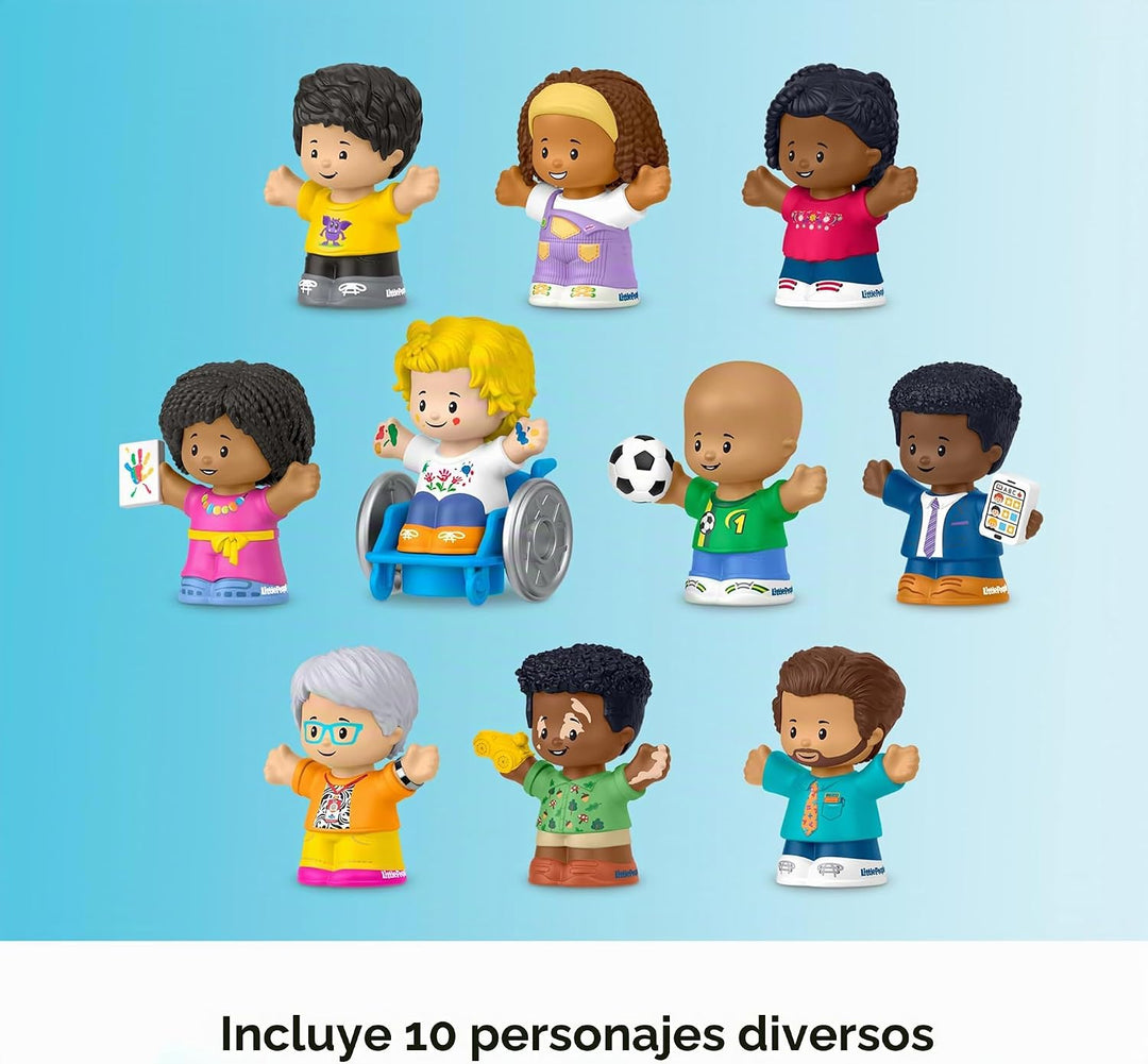 Fisher-Price Little People juguetes para niños pequeños figuras de...