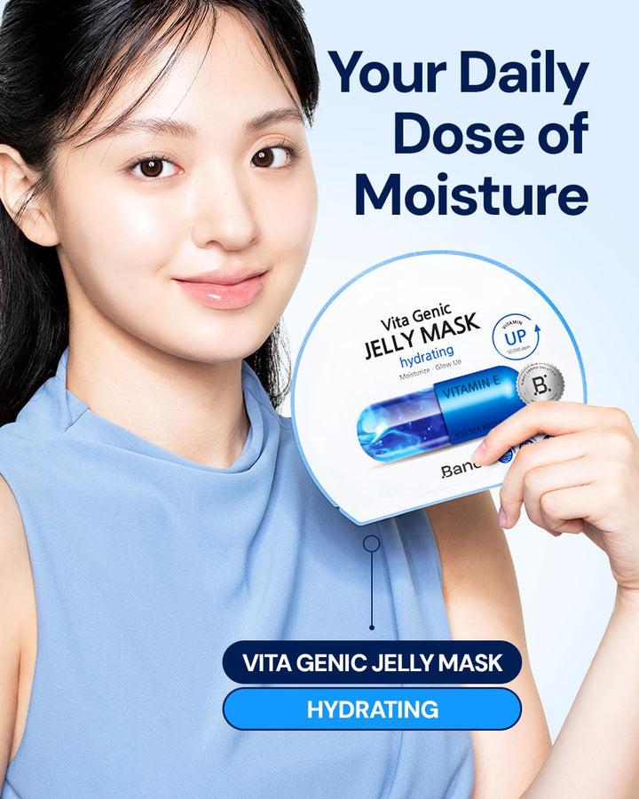 Bano Vita Genic Jelly Mascarilla Hidratante Facial 10EA \u2013 Masc...