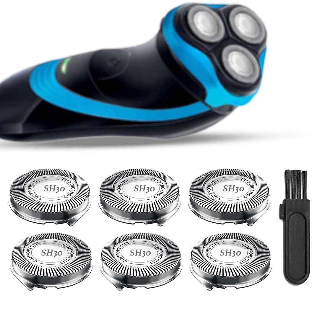 SUPERNB Cabezales de afeitado SH30 para afeitadoras Philips Norelco...