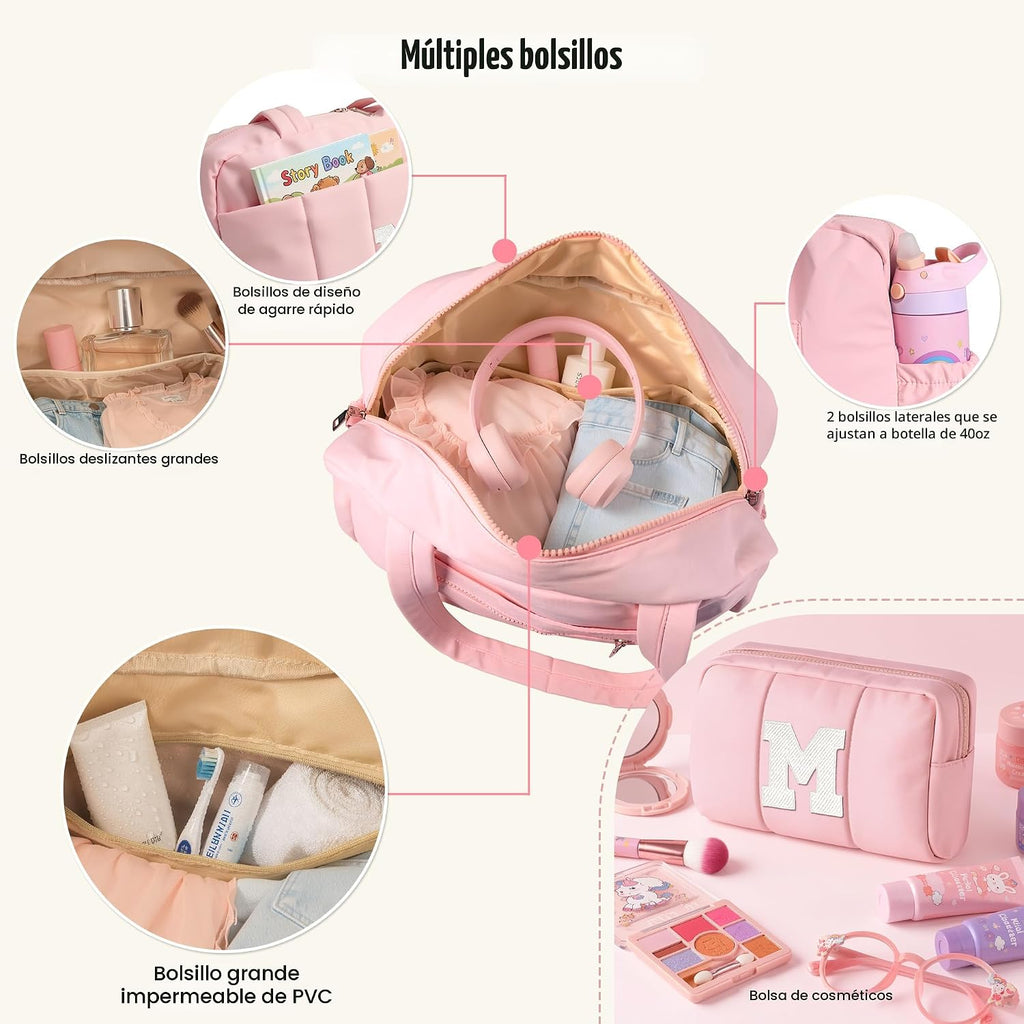 Regalo de cumpleaños para niños, bolsa de ballet para gimnasio