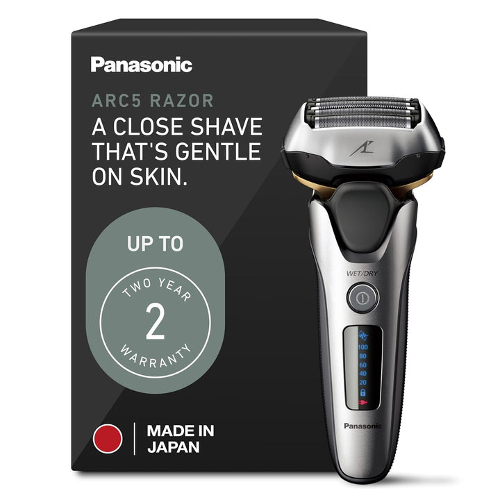 Afeitadora eléctrica Panasonic ARC5 para hombres con recortadora em...