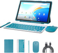 NOVOJOY Tableta 2 en 1 con Android 14 OS de 10 pulgadas