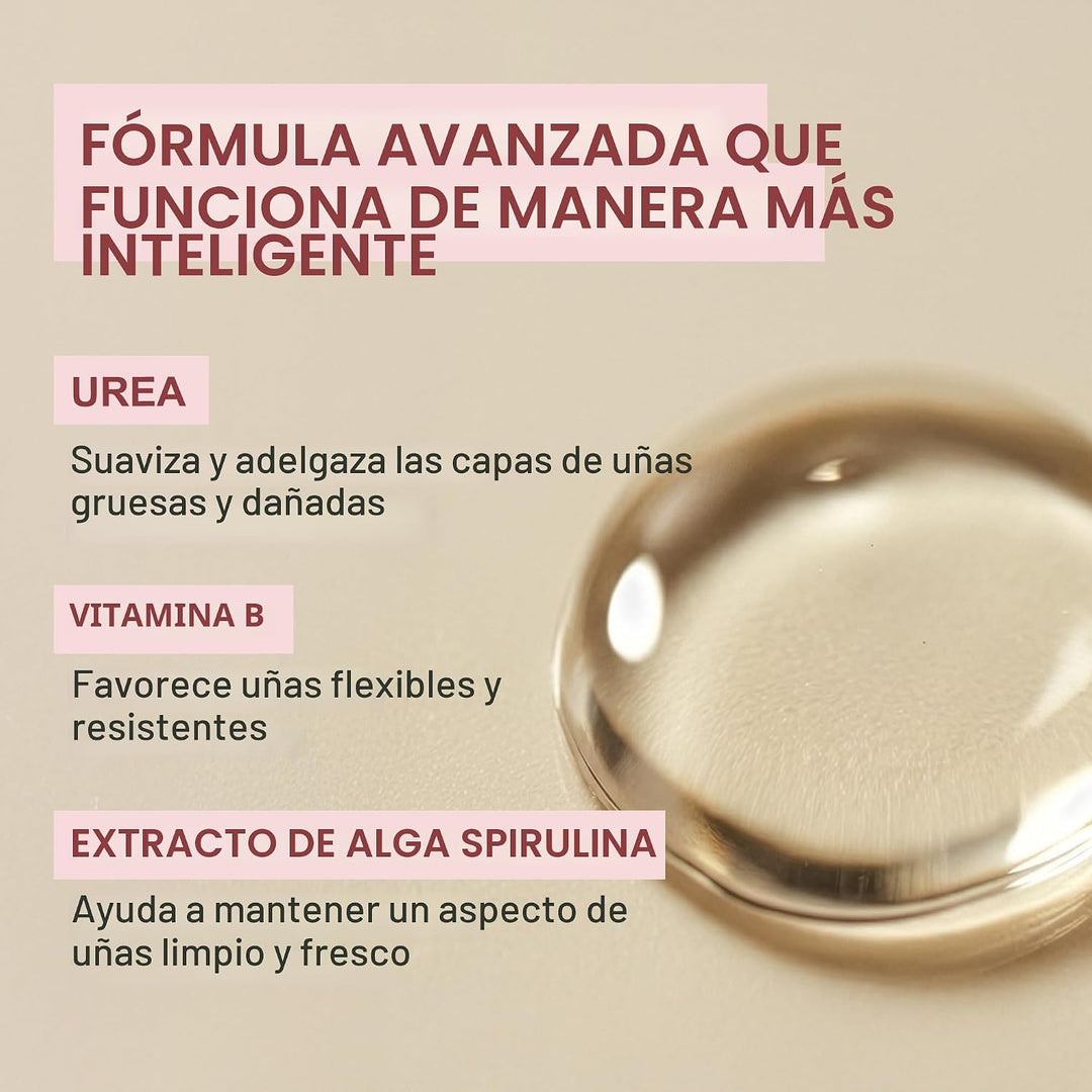 Kerasal Renovación avanzada de uñas Clear &amp; Defend, reparación...