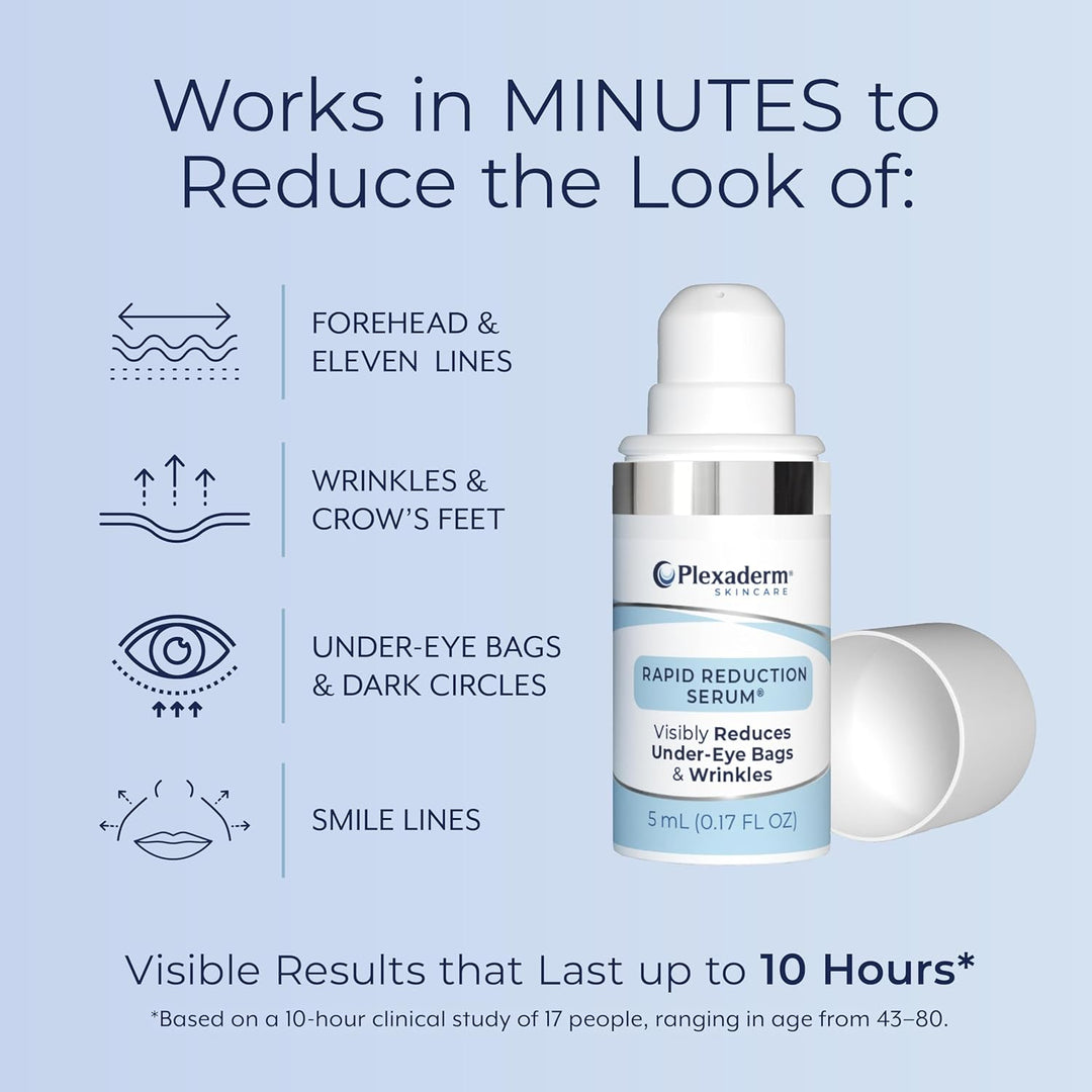 Plexaderm Suero de ojos de reducción rápida: reduce visiblemente la...