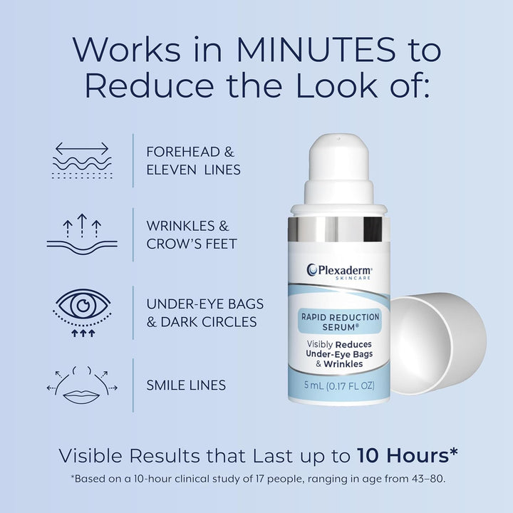 Plexaderm Suero de ojos de reducción rápida: reduce visiblemente la...