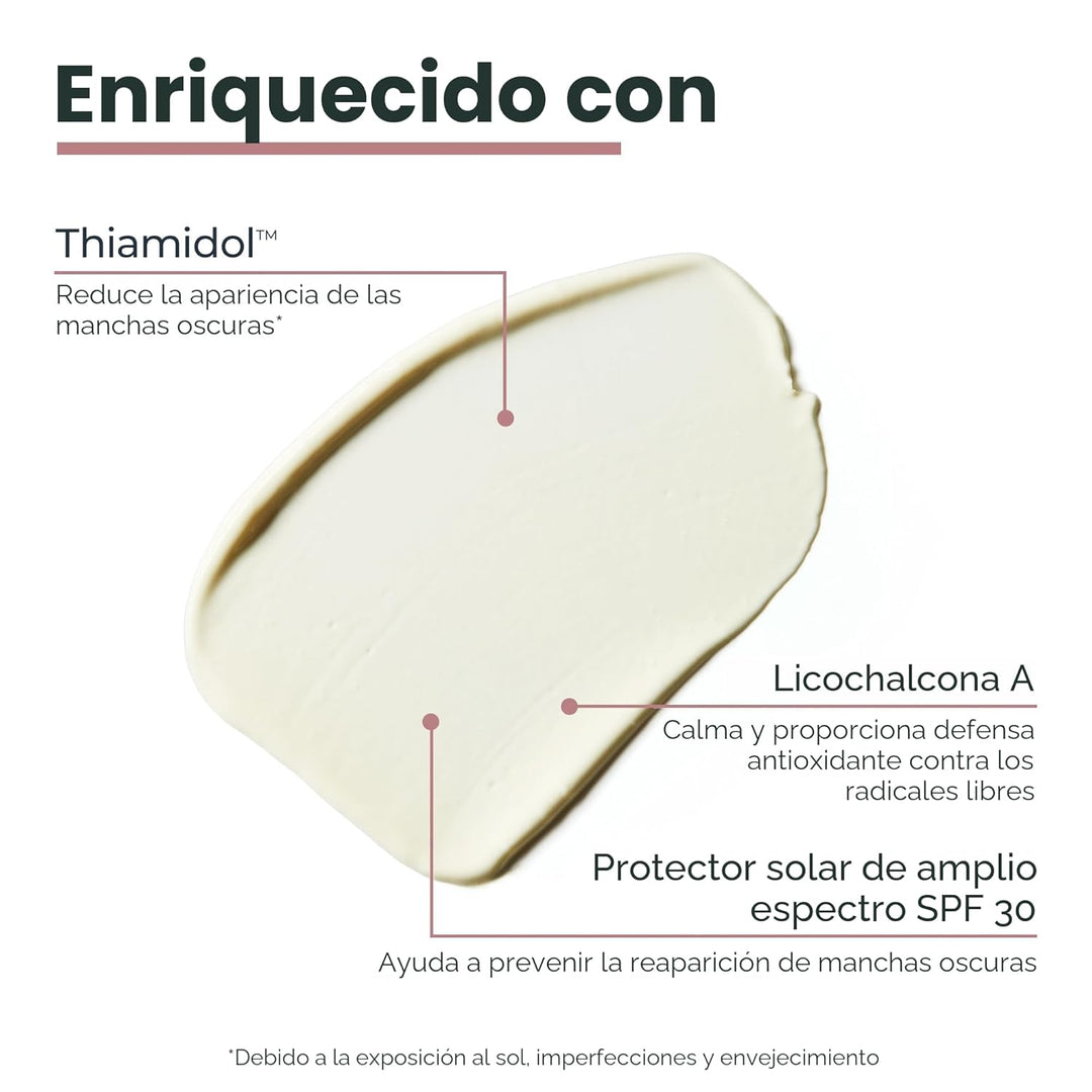 Eucerin Radiant Tone - Loción facial diaria con SPF 30, corrector d...