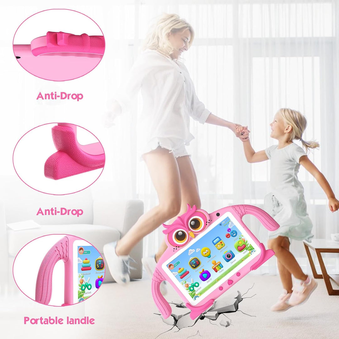 Tableta para niños de 7 pulgadas, tableta de 32 GB para niños de 3...