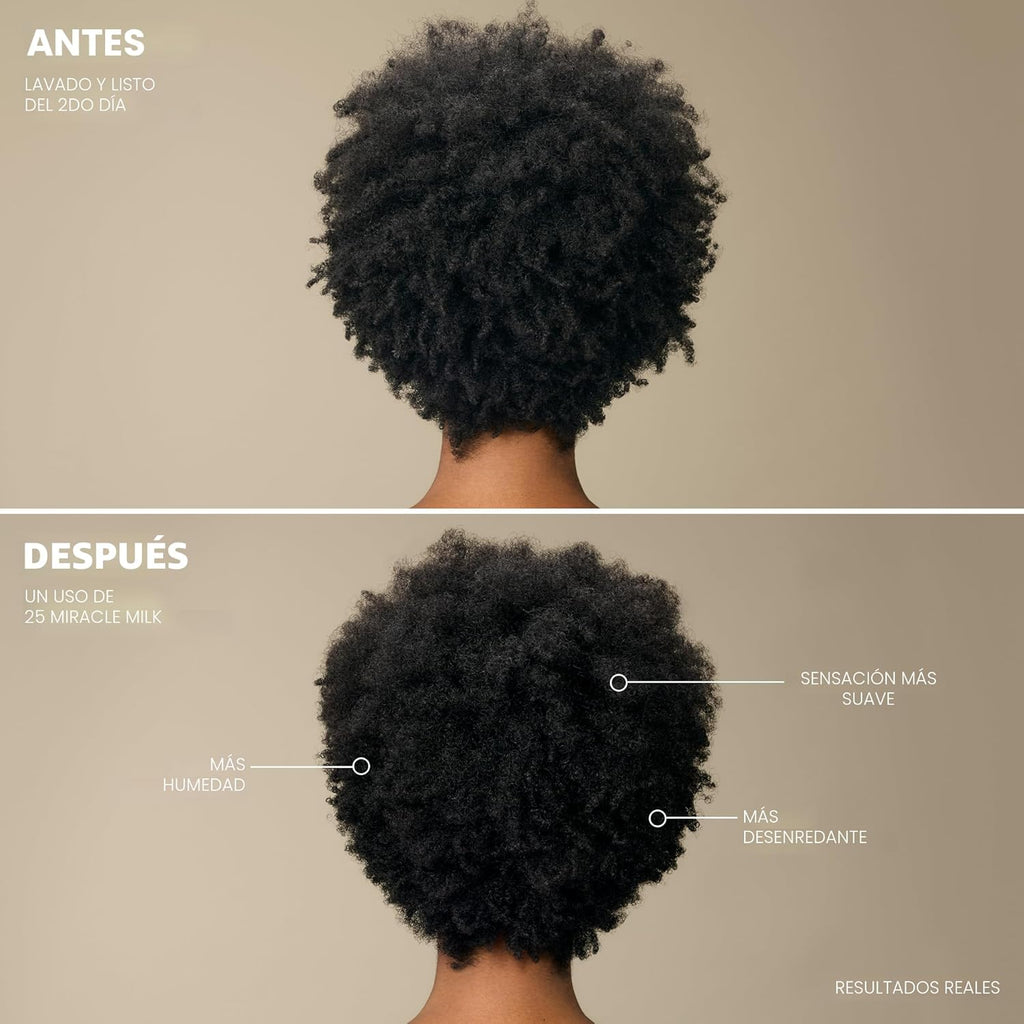 Mizani 25 Benefit Miracle Milk - Acondicionador sin enjuague para c...