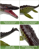 YONGJULE Juguetes grandes de dinosaurios Mosasaurus de 32