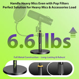 AA AUDIO ACCESSORY Fifine Yeti Rode PodMic MAONO - Escritorio corto...