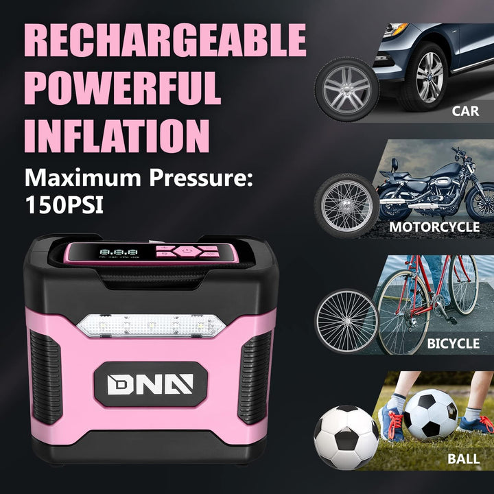 DNA MOTORING TOOLS-00212 - Inflador de neumáticos digital de 12V CC...