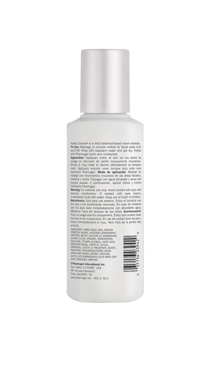 Pharmagel Hydra Cleanse Limpiador facial enjuagable con agua para t...