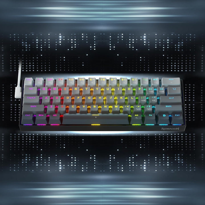 Redragon K617 GB Rapid Trigger HE Teclado para juegos con cable HE,...