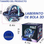 Bola de laberinto 3D, juego interactivo de esfera laberinto con 158