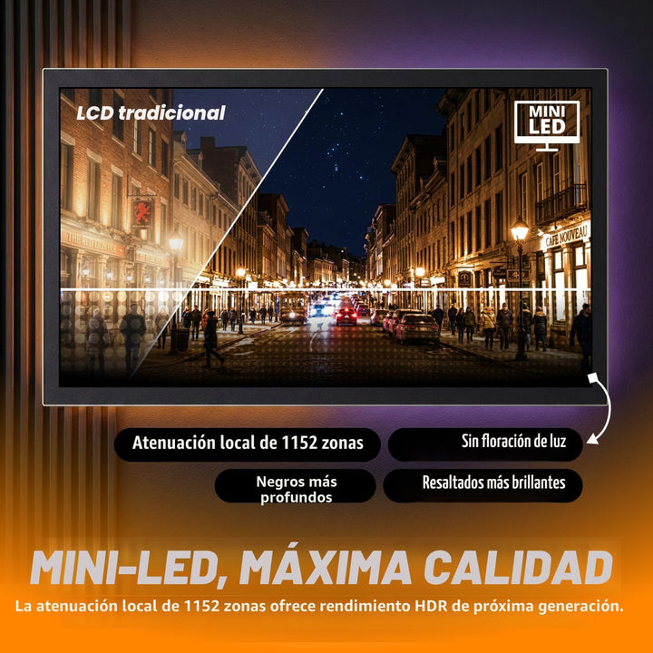 AOC Q27G4SMN Monitor para juegos Mini-LED de 27", QHD 2560×1440...