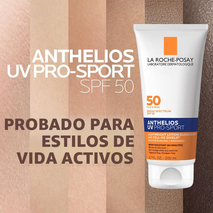 La Roche-Posay Anthelios UV Pro-Sport SPF 50 Sunscreen for Face &am...