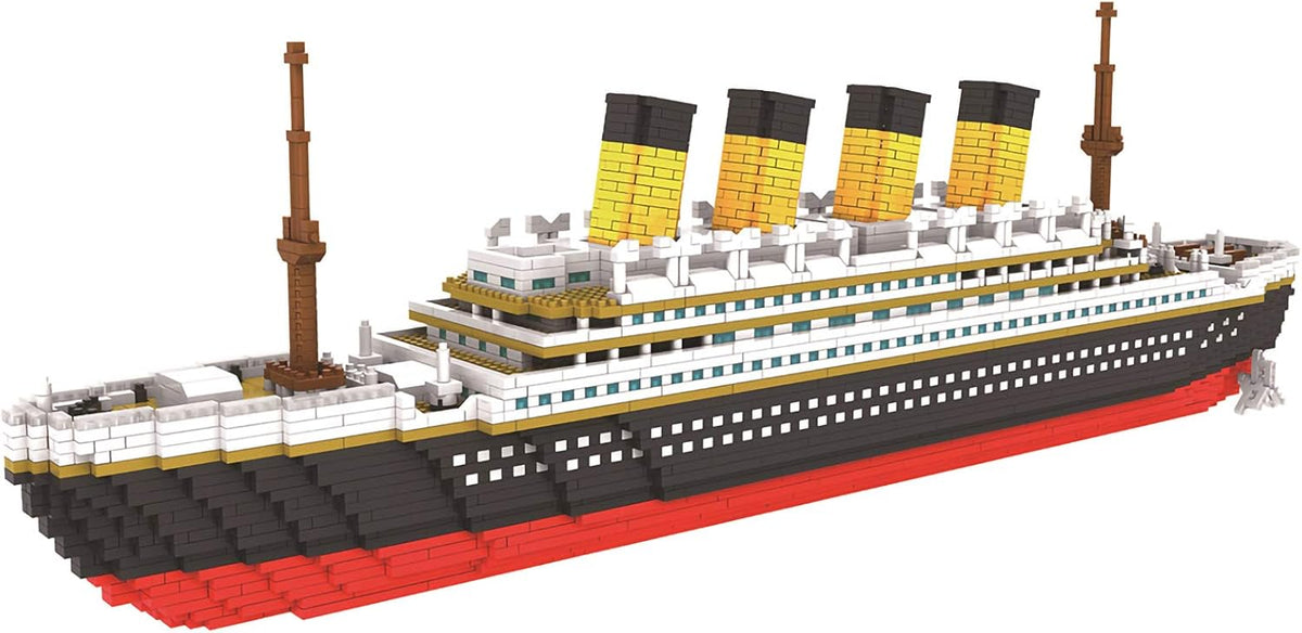 Larcele 3800 piezas grandes de crucero micro ladrillos de construcción para