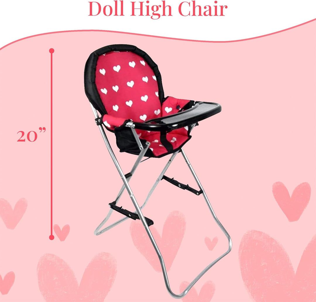 Juego de accesorios para muñecas de bebé, cuna para muñecas 3-1, si...