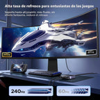 UGREEN 8K @60Hz DisplayPort+USB-C interruptor Entrada DP 1.4 Salida 2 en 1