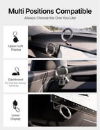 LISEN Soporte para teléfono Tesla 2026 [Ultra succión y ajuste libremente] Soporte plegable para teléfono Tesla Magsafe Soporte de coche para Tesla Modelo 3 Modelo Y S X para iPhone 18 Pro Max 17 16
