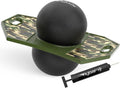 Flybar Pogo - Pelota de truco para niños, tabla de rebote de equilibrio con cubierta antideslizante, bomba incluida, juguetes para interiores y exteriores para niños y niñas, forma divertida de