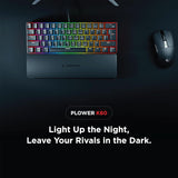 Rampage Plower K60 Teclado mecánico para juegos \u2013 62 teclas, r...