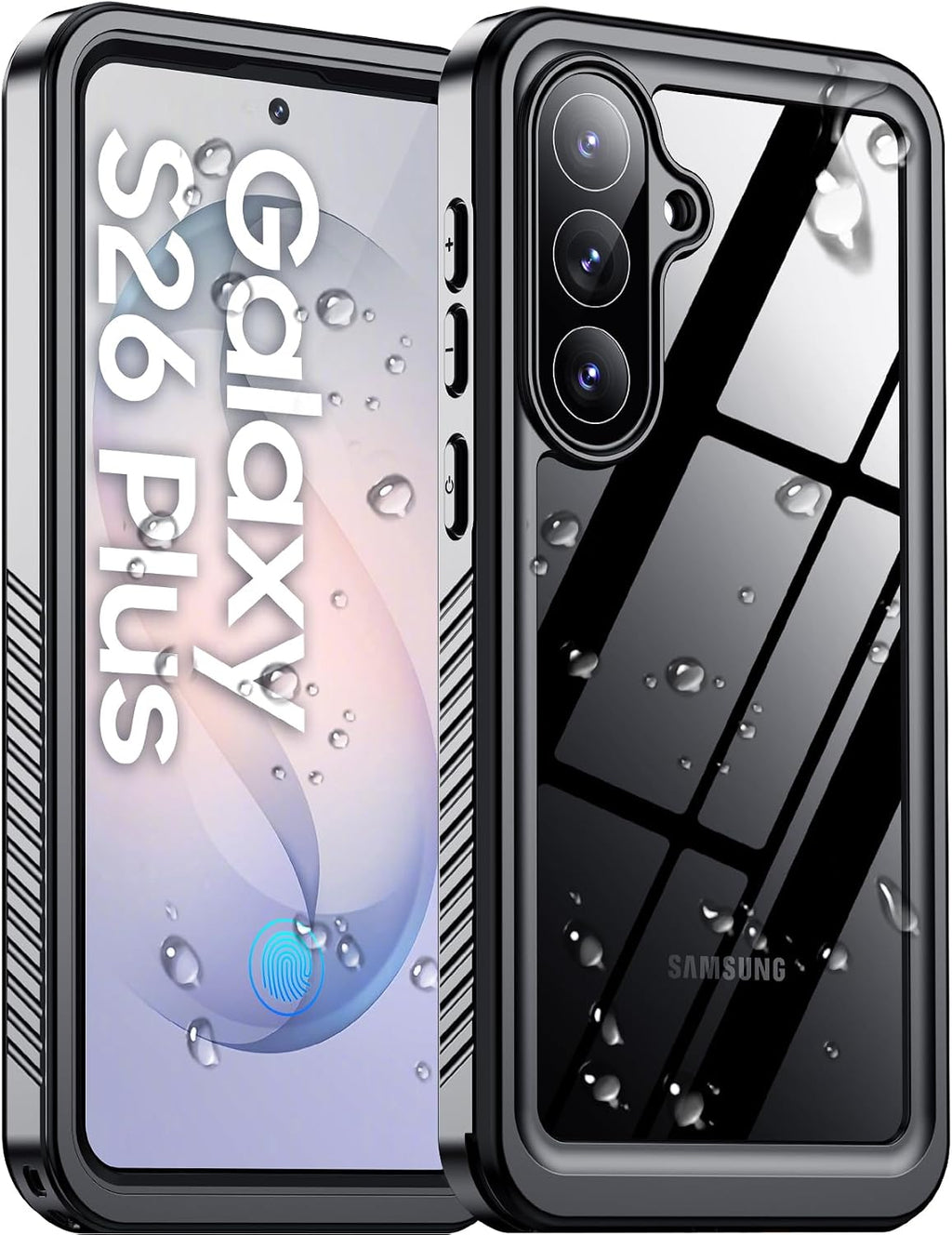 Temdan Funda impermeable diseñada para Samsung Galaxy S26 Plus