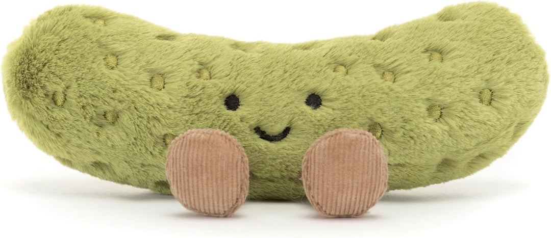 Jellycat Amuseables - Juguete de peluche de pepinillo, 6 pulgadas,...