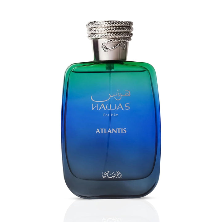 RASASI Hawas Atlantis Eau de Parfum para hombre, 100 ml (3.4 oz) Sp...