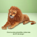 Melissa & Doug - León de peluche grande