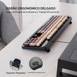Combo de teclado y mouse con cable para Windows, teclado USB Plug a...